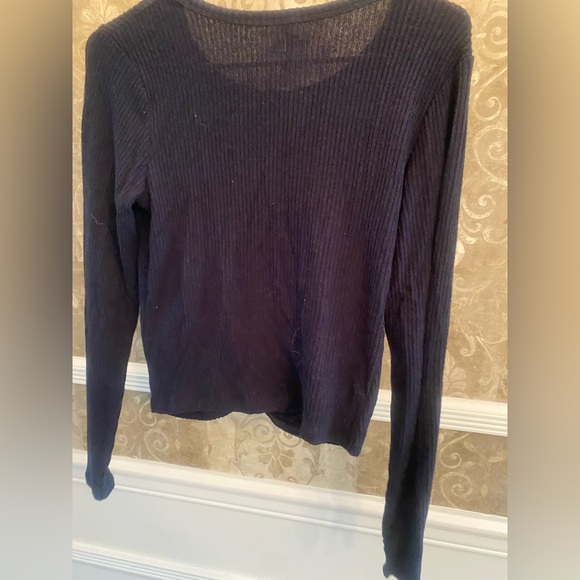 Hollister Long Sleeve Tie Front sweater - Picture 4 of 4